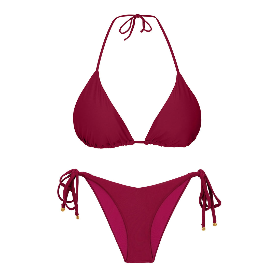 Product Front: Rio De Sol Two Piece Swimwear Set Touch-Carmim Tri-Inv Amora
