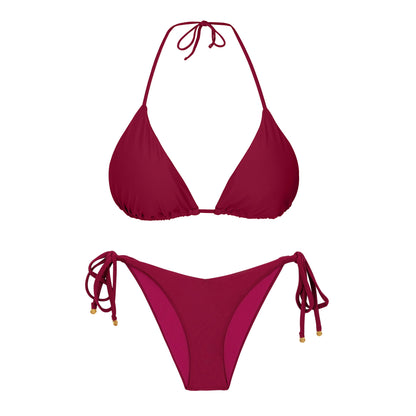 Product Front: Rio De Sol Two Piece Swimwear Set Touch-Carmim Tri-Inv Amora