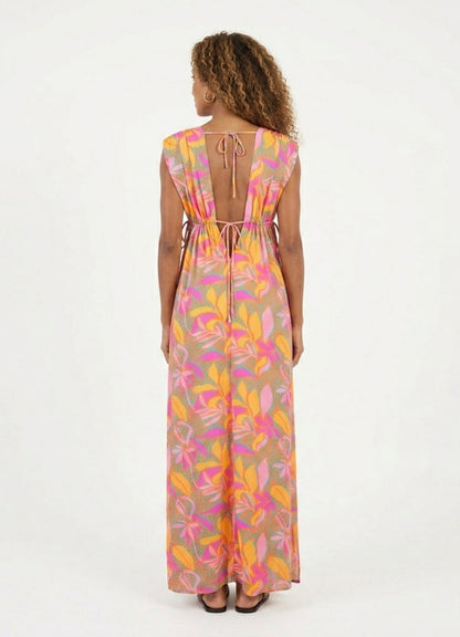 Model Back: Rio De Sol Maxi Dresses Lyla Long Dress Soleil