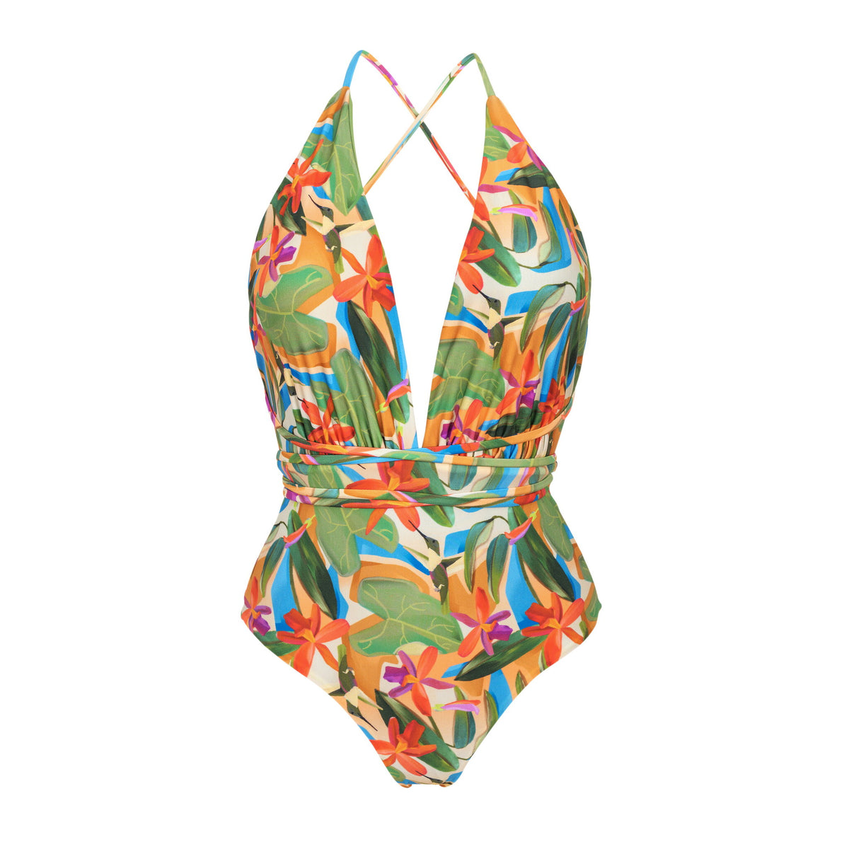 Product Front: Rio De Sol One Piece Swimsuits Tropical New Vegas