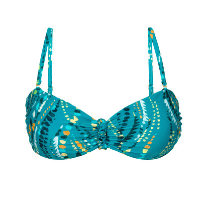 Product Front: Rio De Sol Bikini Tops Top Rain Bandeau-Crispy