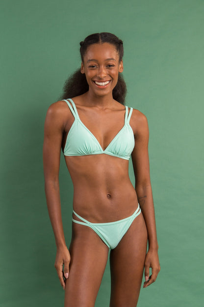 Image 09: Rio De Sol Two Piece Swimwear Set Malibu-Menta Tri-Duo Mini-Duo