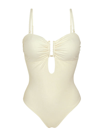 Product Front: Rio De Sol One Piece Swimsuits Malibu-Natural Sara-Op