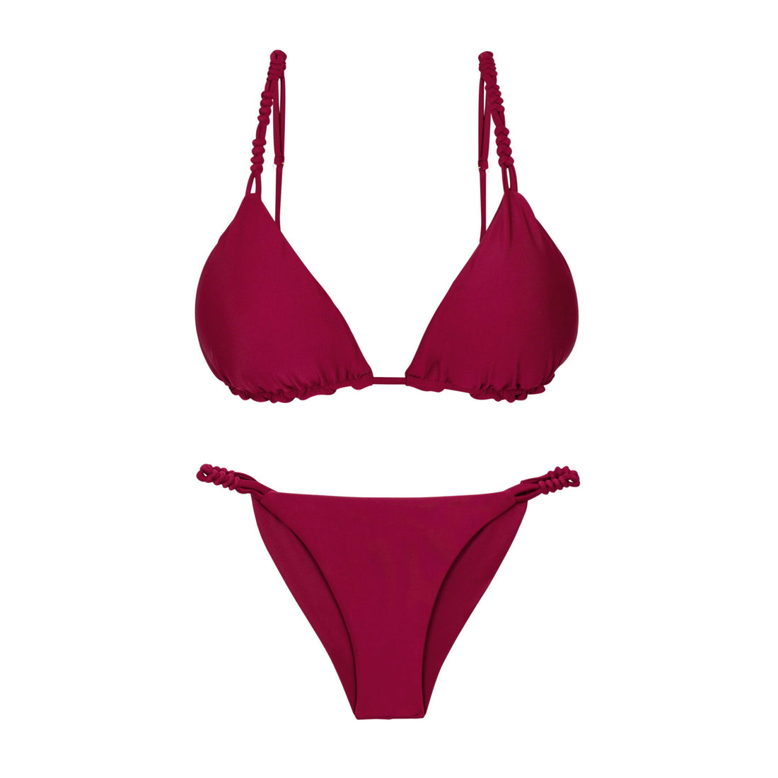 Product Front: Rio De Sol Two Piece Swimwear Set Touch-Carmim Selena