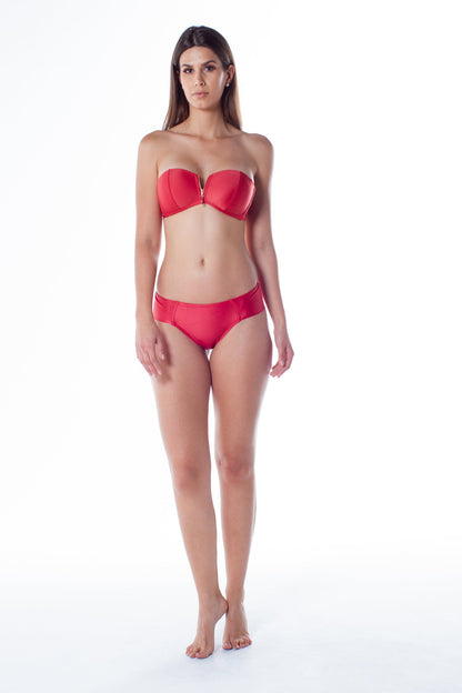 Model Front: Lua Morena Bikini Bottoms Bottom Ziper Ibis
