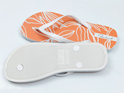Image 03: Rio De Sol Flip-Flops Trail-Orange Slim