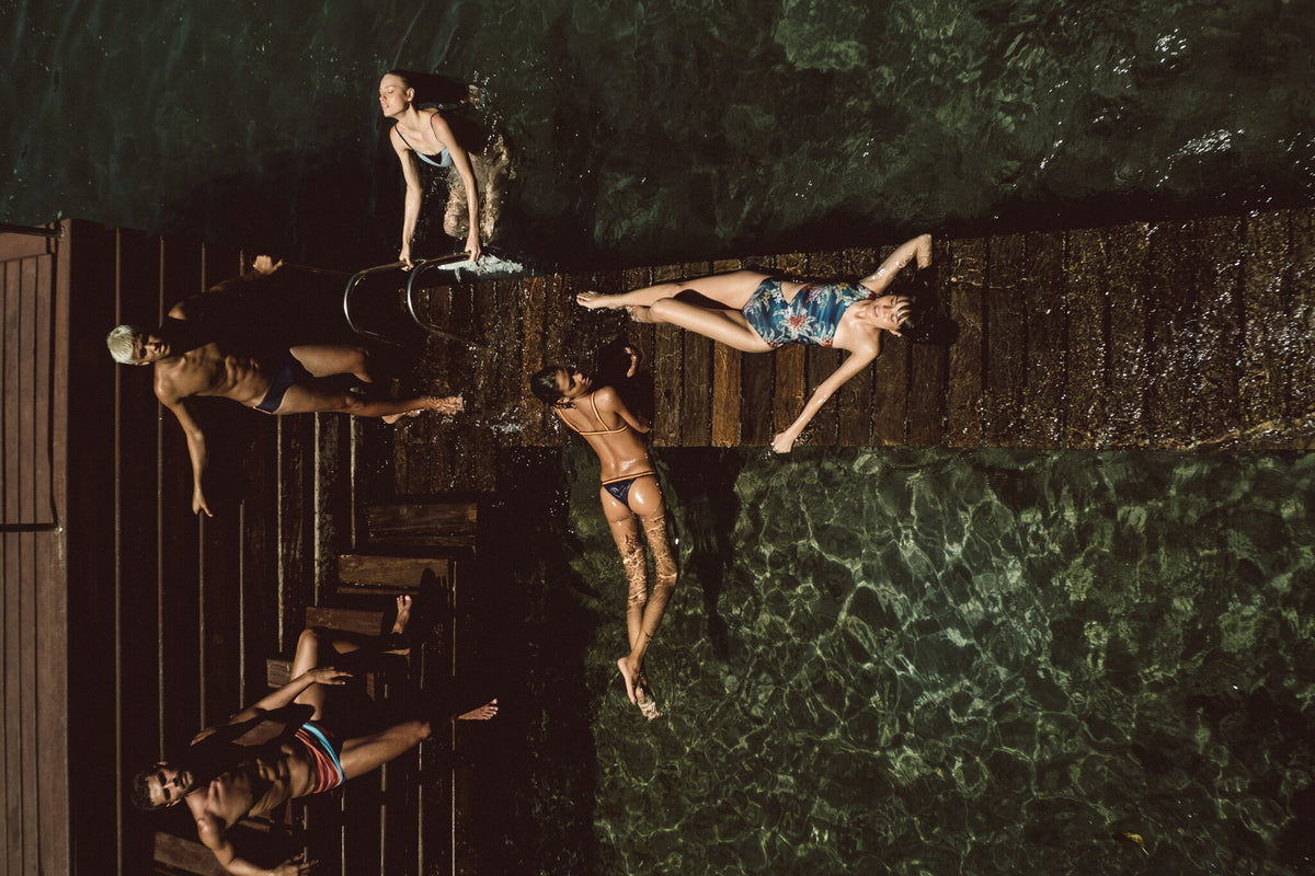 Image 05: Blueman One Piece Swimsuits Enseasa Arta