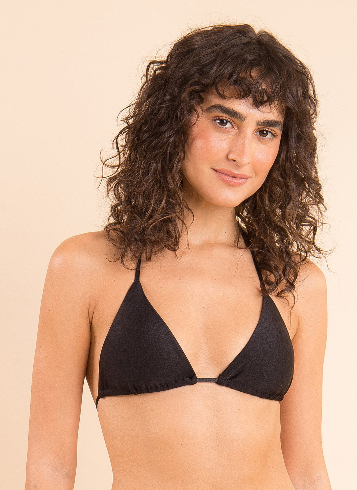 Image 08: Rio De Sol Bikini Tops Top Shimmer-Black Tri-Inv