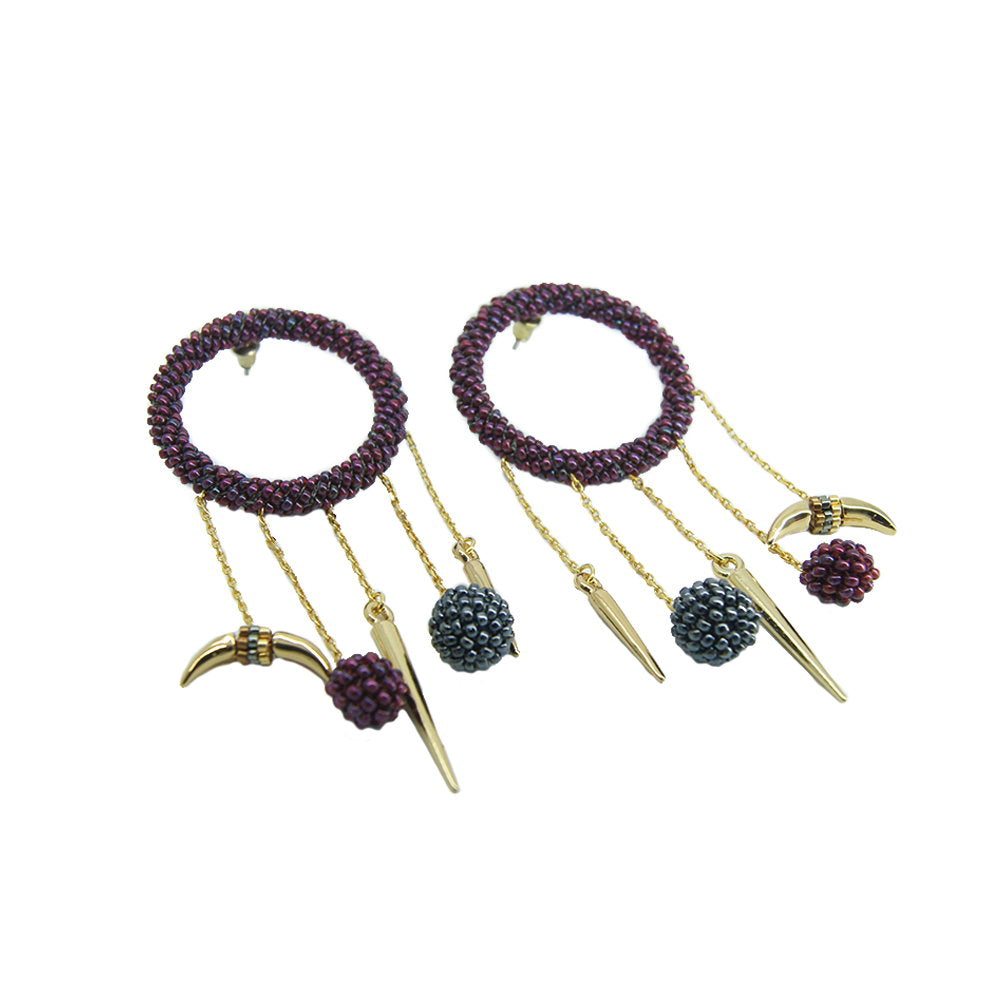 Product Front: Mishky Earrings Lluvia Earring Gp M 6075