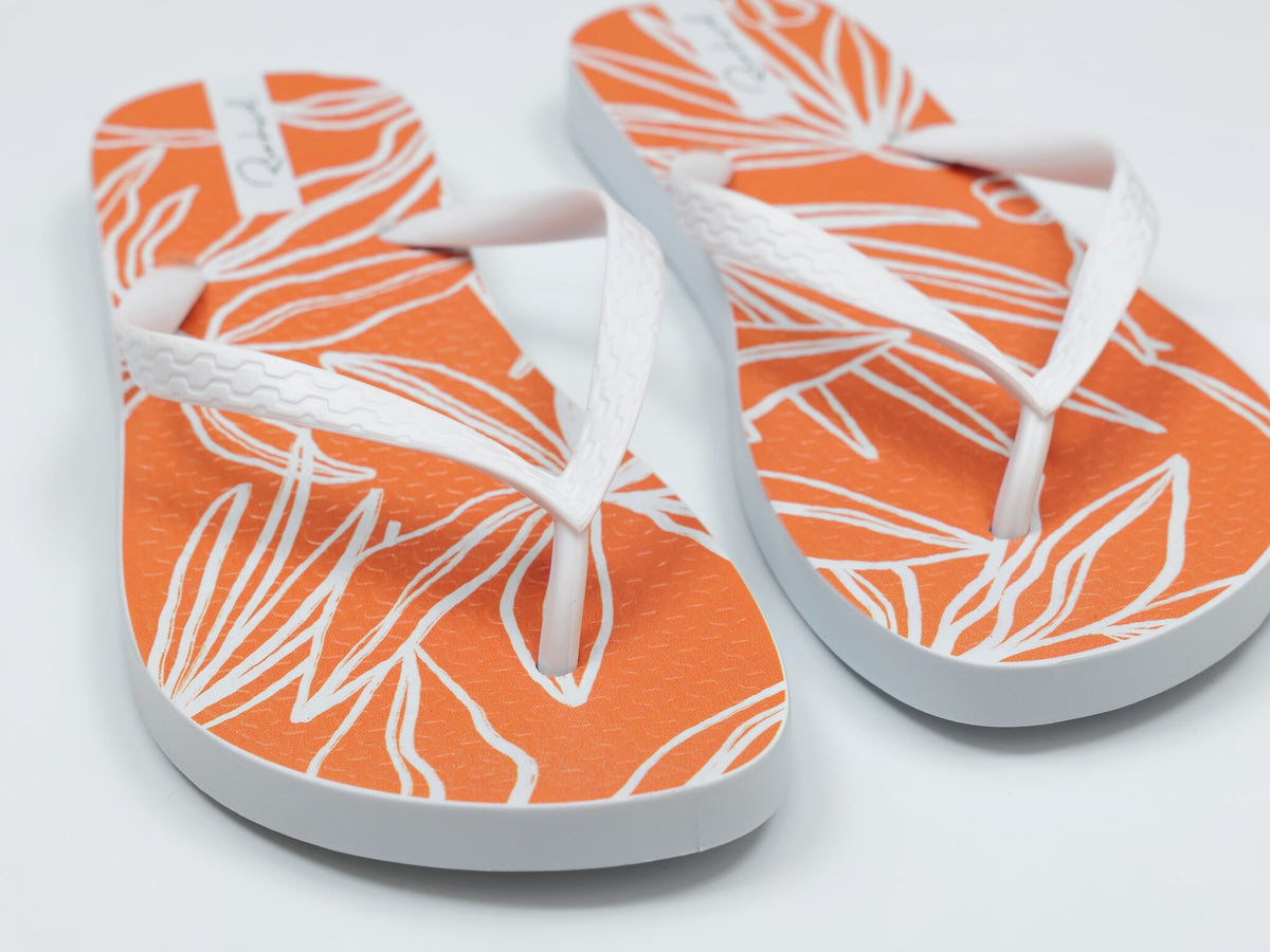 Product Back: Rio De Sol Flip-Flops Trail-Orange Slim