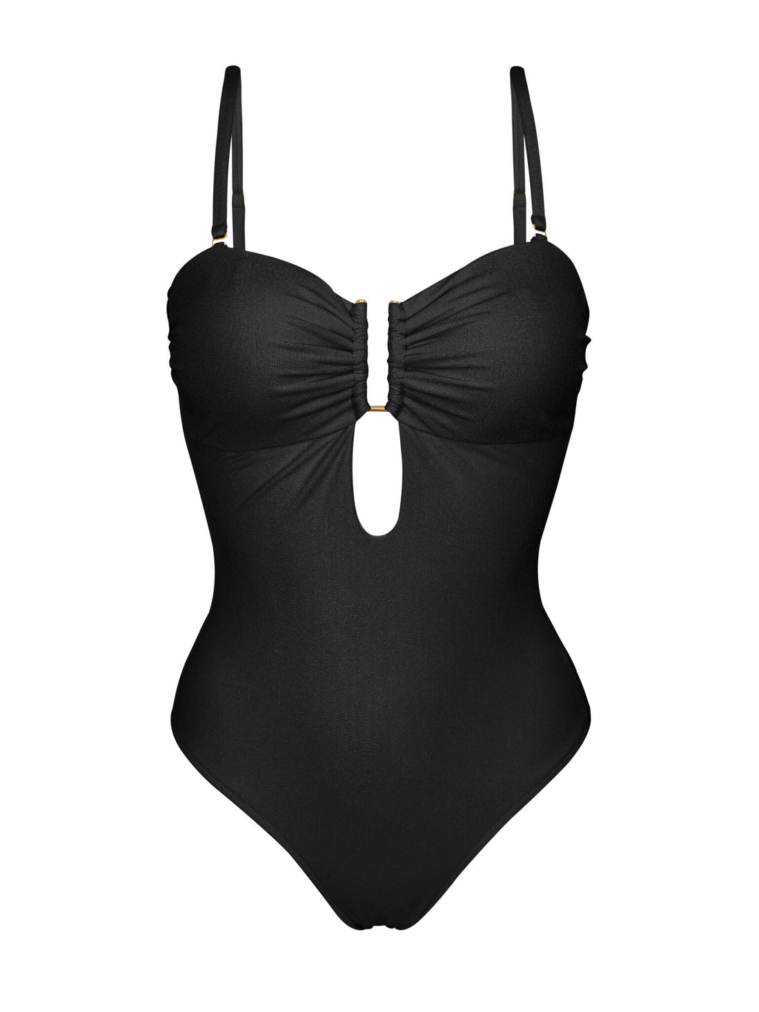 Product Front: Rio De Sol One Piece Swimsuits Malibu-Black Sara-Op