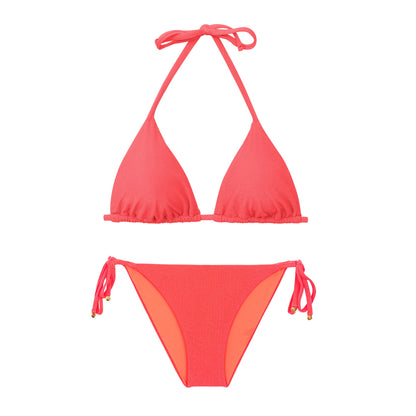 Product Front: Rio De Sol Two Piece Swimwear Set Malibu-Folia Tri-Inv Lacinho