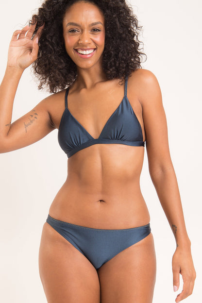 Image 11: Rio De Sol Bikini Bottoms Bottom Shimmer-Shark Essential-Comfy