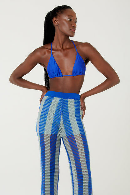 Image 06: Blueman Beach Trousers Calca Tricot Listras