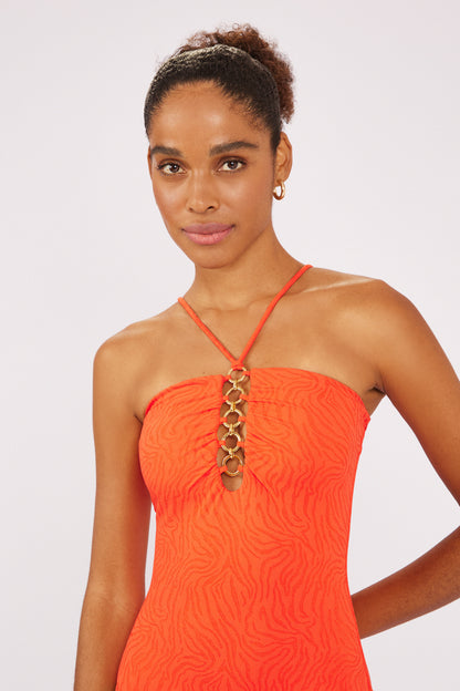 Image 02: Blueman One-Piece Laranja Maio Duna