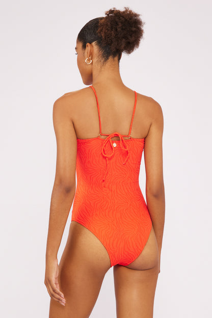 Model Back: Blueman One-Piece Laranja Maio Duna