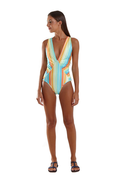 Model Front: Blueman One-Piece Maio Mambo Double Granita