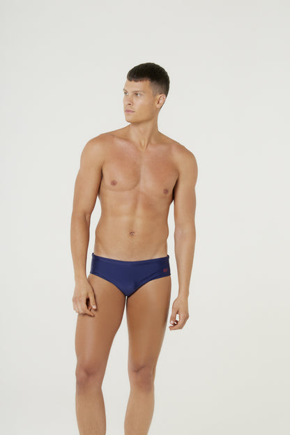 Model Front: Blueman Sunga / Boxer Sunga Ricky Azul-Marinho
