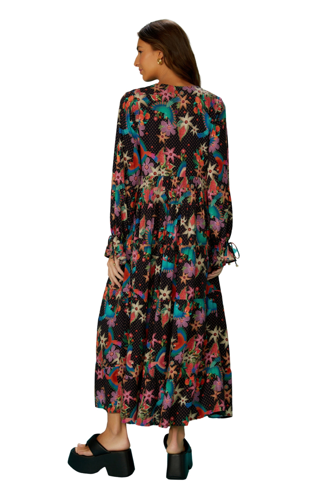 Model Back: Blueman Beach Dresses Vestido Baile Das Araras
