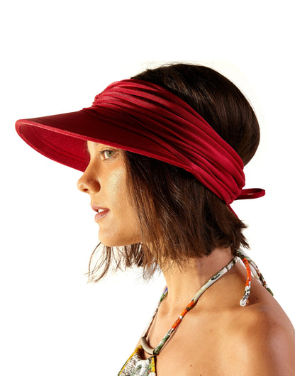Image 04: Blueman Visor Viseira Fuji Liso Vermelho