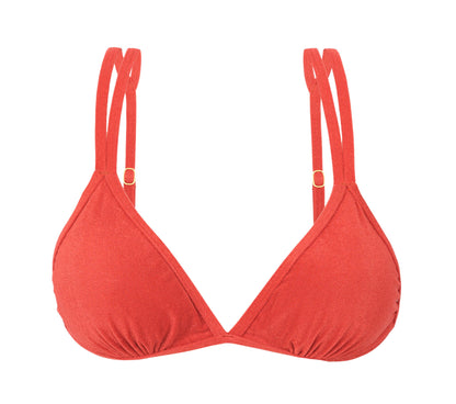 Product Front: Rio De Sol Bikini Tops Top Malibu-Chili Tri-Duo