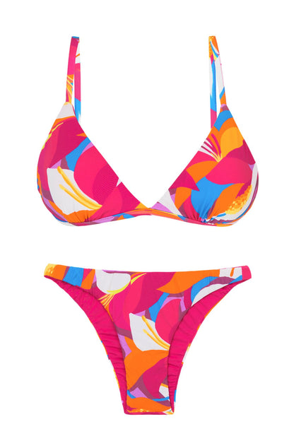 Product Front: Rio De Sol Two Piece Swimwear Set Antelope Tri-Fixo Leblon