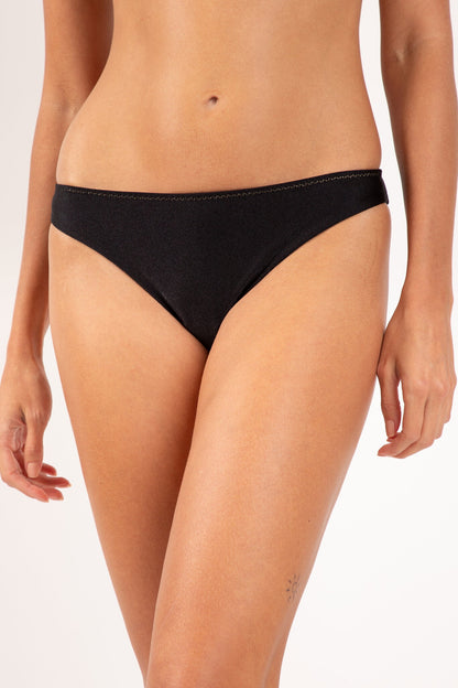 Gallery: Rio De Sol Bikini Bottoms Bottom Shimmer-Black Essential-Comfy