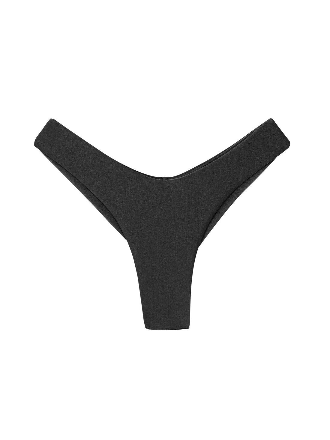 Product Front: Rio De Sol Bikini Bottoms Bottom Shimmer-Black Nara