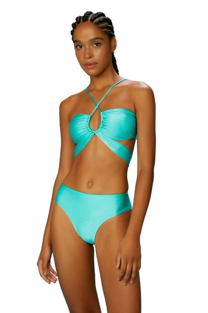 Image 09: Blueman Bikini Tops Top Turquesa Paola