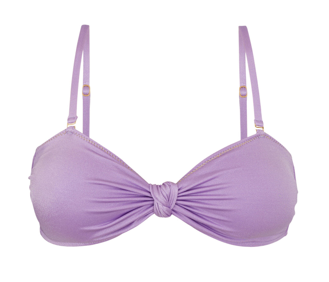Product Front: Rio De Sol Bikini Tops Top Shimmer-Harmonia Bandeau-Joy
