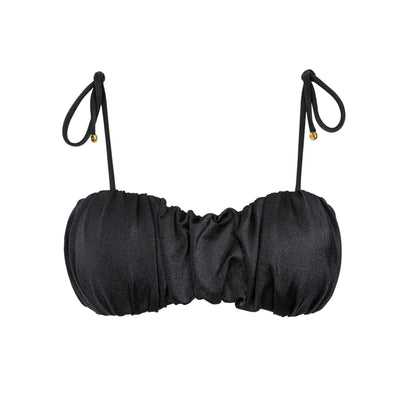 Product Front: La Playa Bikini Tops Top Faixa Duplo Preto