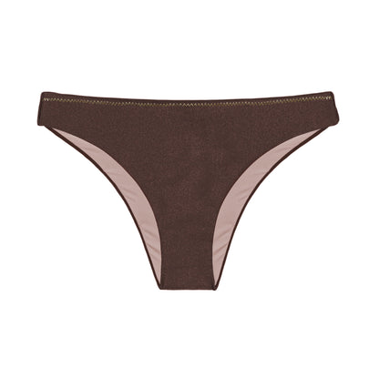 Product Front: Rio De Sol Bikini Bottoms Bottom Shimmer-Coffee Essential