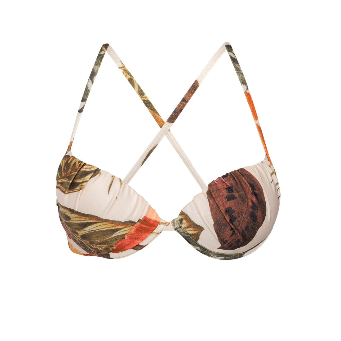 Product Front: Lua Morena Bikini Tops Top Brisa-Tropical Meia-Taca-Turbinado