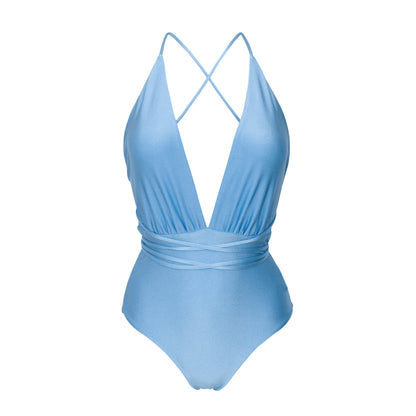 Product Front: Rio De Sol One Piece Swimsuits Shimmer-Baltic-Sea New Vegas