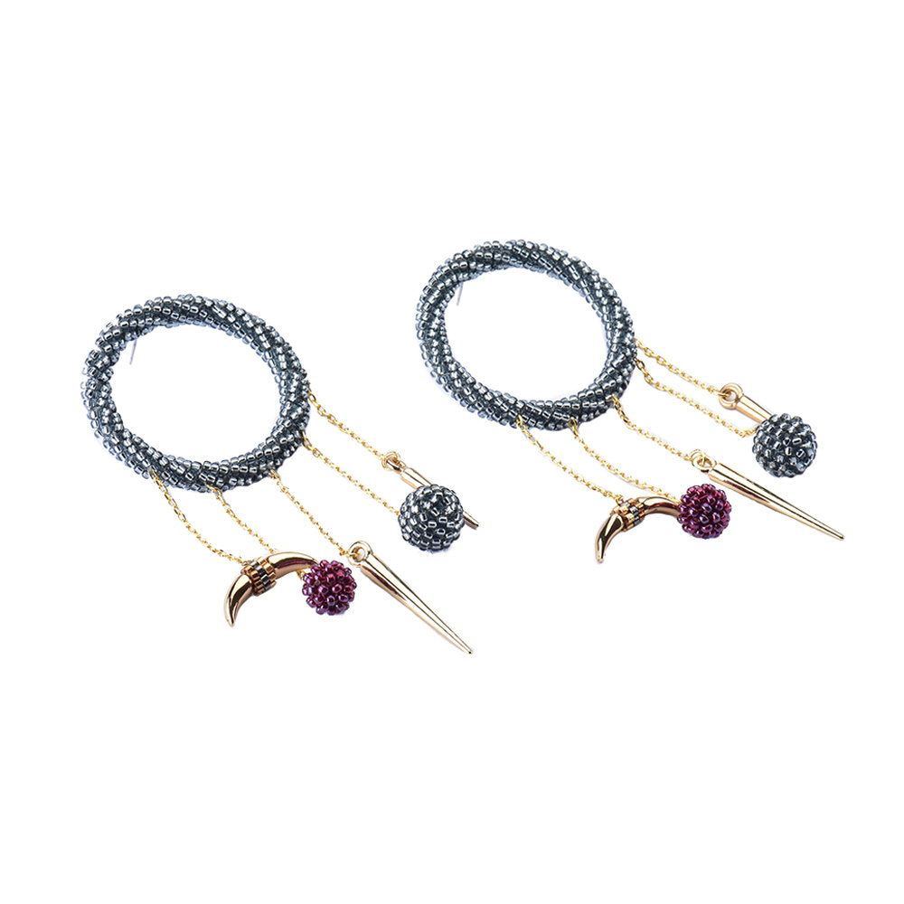Product Front: Mishky Earrings Lluvia Earring Gp M 6076