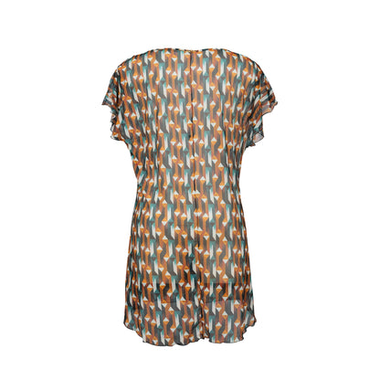 Product Back: Lua Morena Mini Dresses Saida Mini Aurum