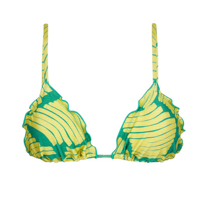 Product Front: Rio De Sol Bikini Tops Top Banana Yellow Frufru