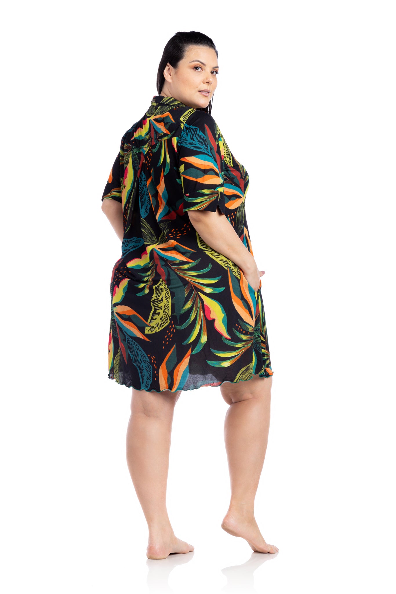 Image 04: La Playa Maxi Dresses Chemise Jardins