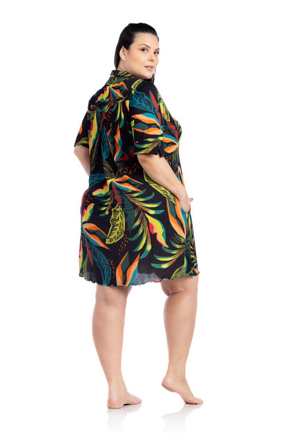 Image 04: La Playa Maxi Dresses Chemise Jardins