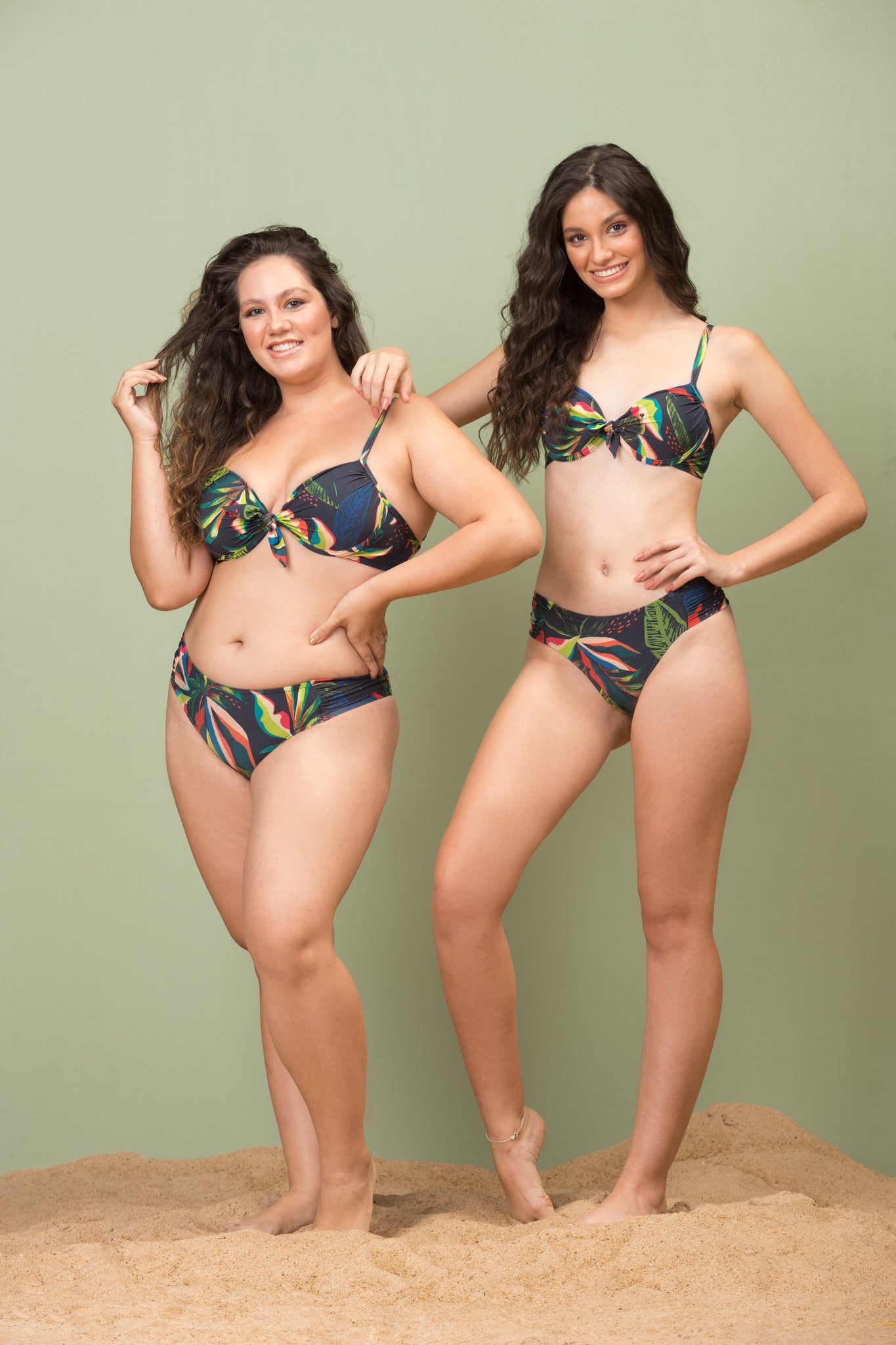 Model Front: La Playa Set Media No Jardins