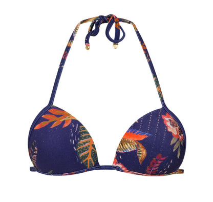 Model Front: La Playa Top Top Cheeky Tupiniquim Marinho