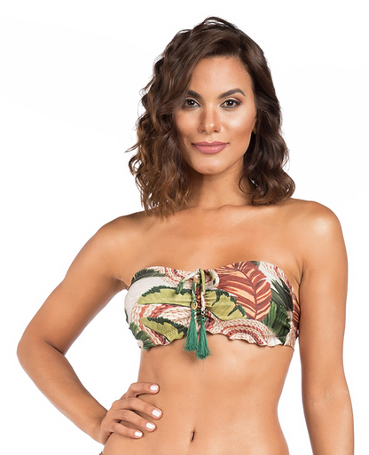 Model Front: La Playa Top Top Tqc Feito A Mao