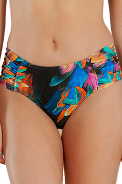 Gallery: Lua Morena Bottom Bottom Drapeada Larga Brinco Preto