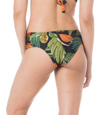 Image 04: Lua Morena Bottom Bottom Meia Drapeada Larga Caju