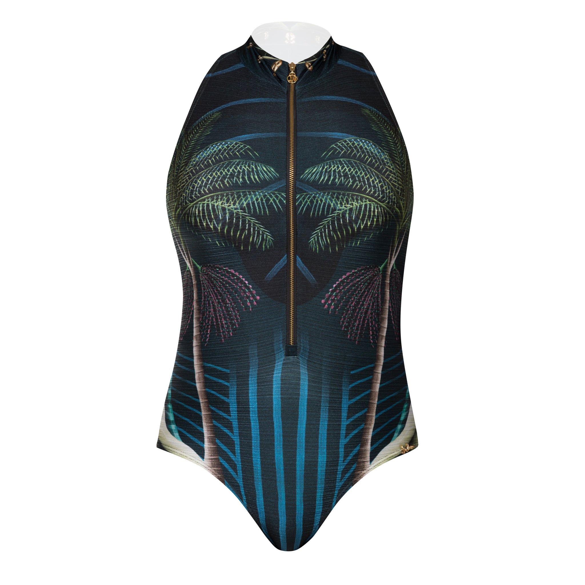 Image 02: Lua Morena One-Piece Maio Gola Ziper Crisalida