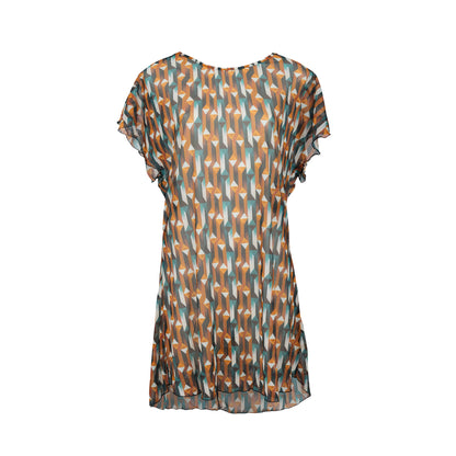 Product Front: Lua Morena Maxi Dresses Saida Mini Aurum