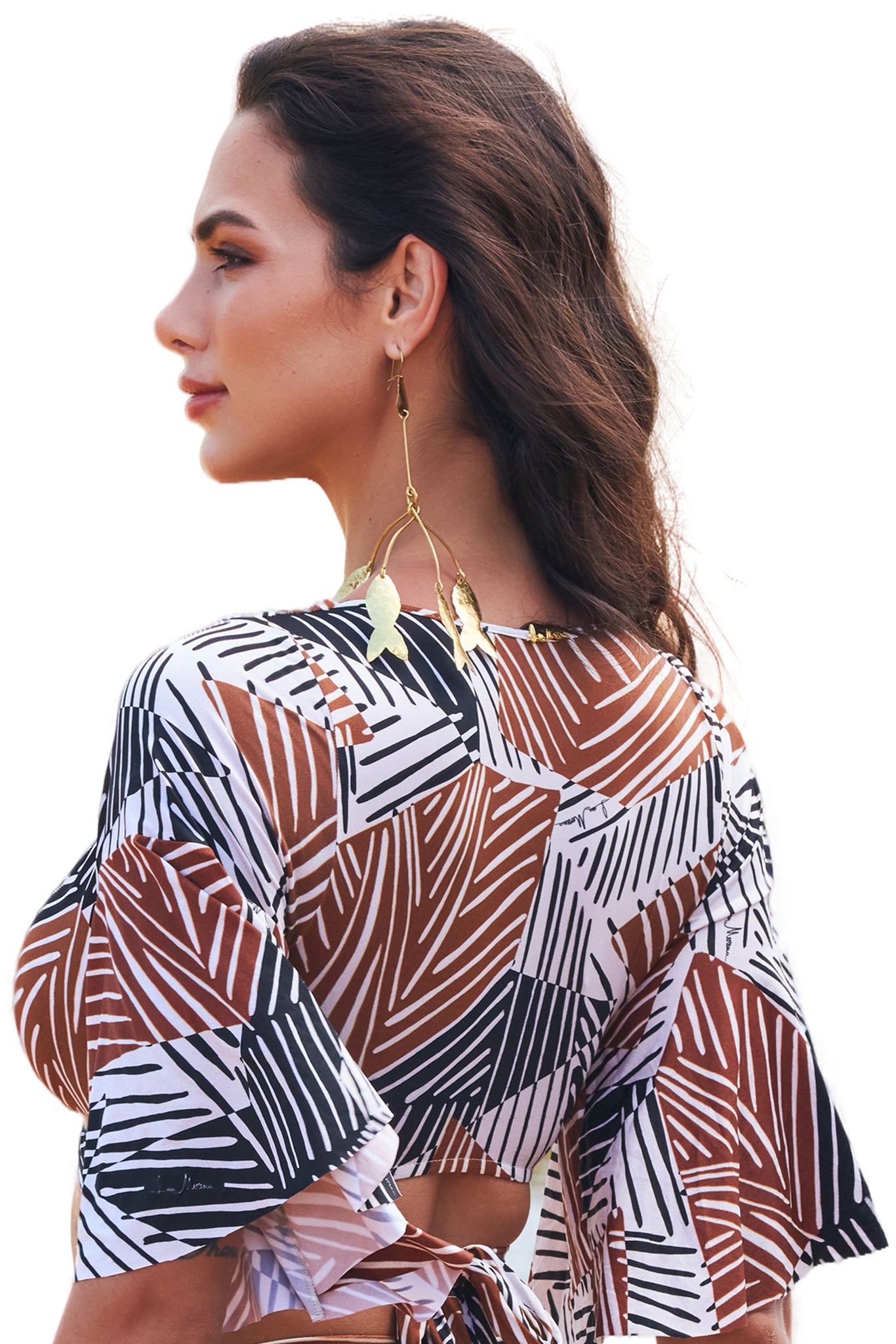 Image 04: Lua Morena Top Top Argola Arapiuns