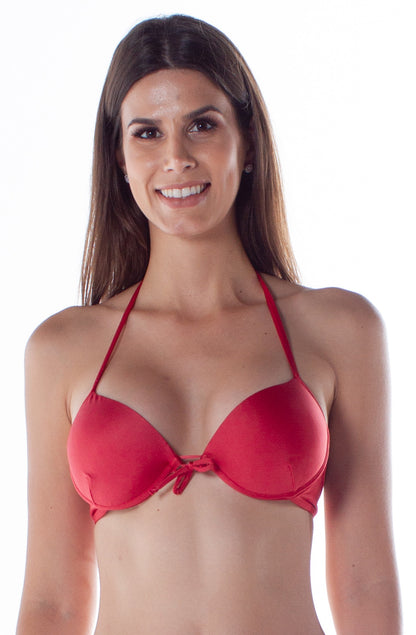 Model Front: Lua Morena Top Top Bolha Drape Ibis