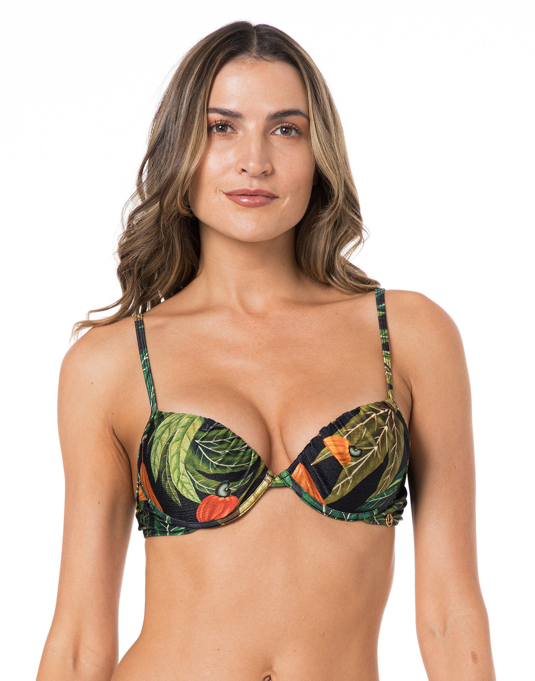 Gallery: Lua Morena Top Top Turbinado Drapeada Fina Caju