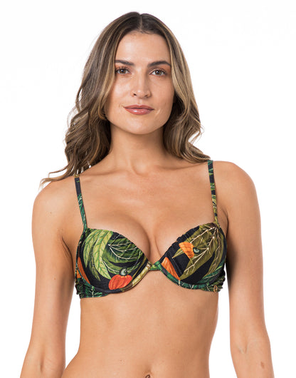 Gallery: Lua Morena Top Top Turbinado Drapeada Fina Caju